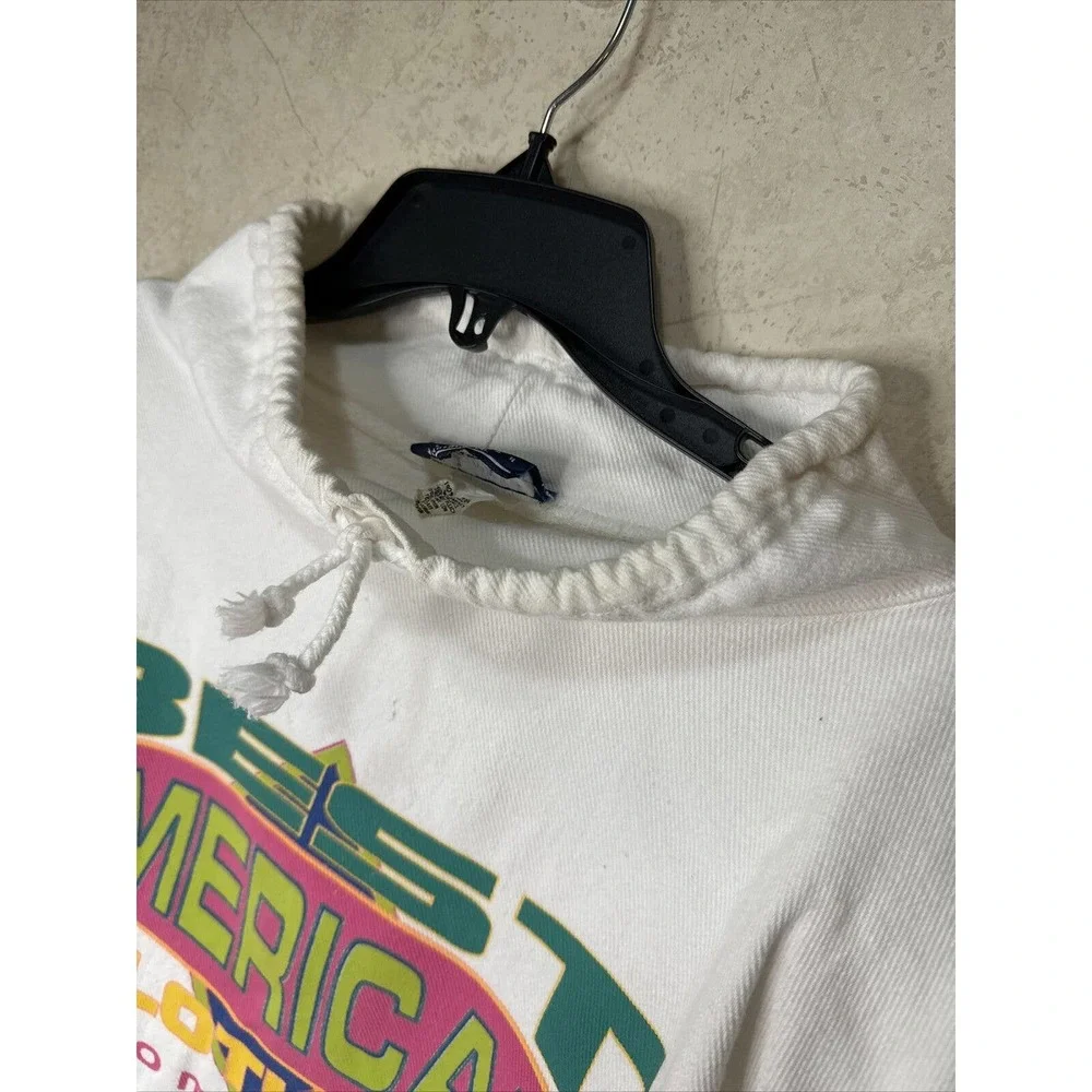 Vintage Best American Clothing Company Cropped Sweatshirt EUC Sz M - Picture 2 of 6